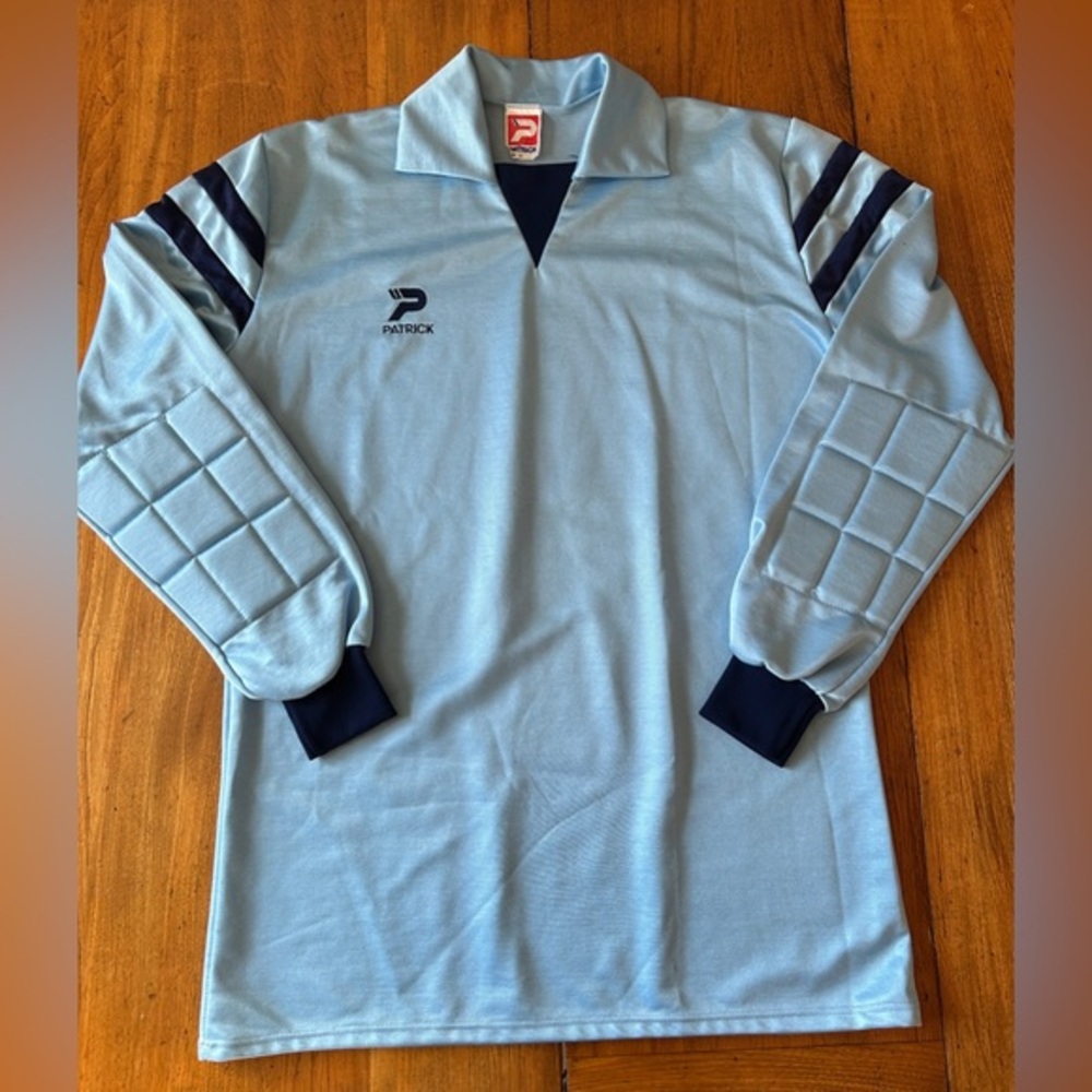 Vintage Patrick Long Sleeve Soccer Goalie Jersey Polo #1